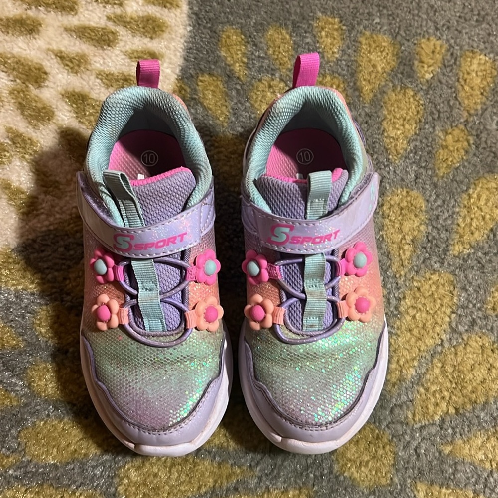 🌸S Sport by Sketchers Toddler Clair Sneakers- Lavendar 10T🌸 - Picture 2 of 4